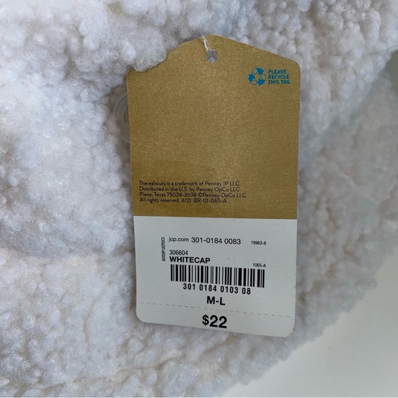 Thereabouts Sherpa Bucket Hat Big Kids M/L - Picture 2 of 4